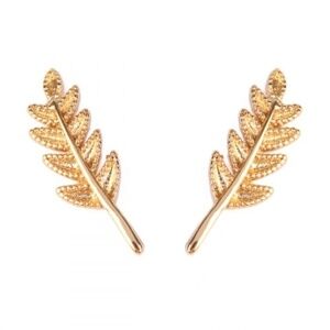 Leaf Crawler Earrings
